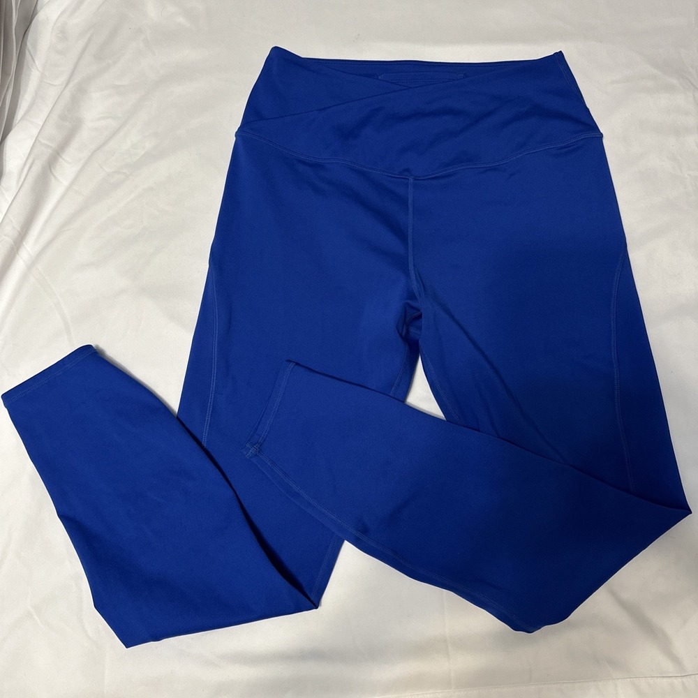 Camila Coelho Sport Legging Yoga Pants Royal Blue Size Medium